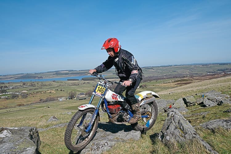 Classic twinshock trials bikes for online sale